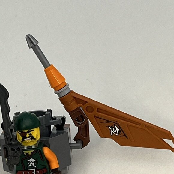 Lego Ninjago 70600 Ninja Bike Chase Pirate Flyer Kai’s Bike Incomplete 1 Minifig - Picture 12 of 16
